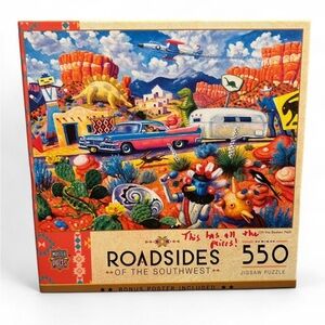 Off the Beaten Path" 550-piece jigsaw puzzle by the brand MasterPieces
